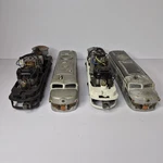 Lionel Post War Union Pacific Shell Body Chassis Set Lot Working #2023 2033. Fixed Price $109.99.