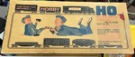 Sears Ho Gauge Marx Allstate Steam Train Set Complete Box. Fixed Price $420.00.