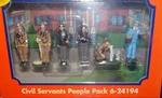 Lionel 6-24194 Diecast Civil Servants People Pack Nib. Fixed Price $18.99.