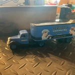 Ertl Collectibles 1937 Ford Tractor Trailer Hersey's. Fixed Price $35.00.