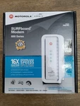 Motorola Arris Modem, Model SB6183, Open Box. Fixed Price $14.99.