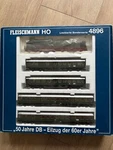 Fleischmann 4896 Passenger Trains, 50 Years Db Original Packaging. Fixed Price $242.00.