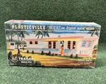 Bachmann Plasticville Usa 1504-89 O/s-gauge Trailer Kit Turquoise And White. Fixed Price $21.00.