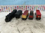 Lionel 1089W Prewar Metal - Set 1666 And 3 Freight Car. Fixed Price $249.95.