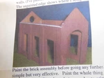 O/ON30 Scale Stone Mill Models Short Narrow Gauge Engine House Craftsman Kit. Fixed Price $54.99.