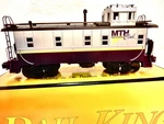 Mth Railking Club Steel Side Lighted Caboose Gauge -new With Original Box!. Fixed Price $24.99.