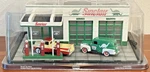 Menards Gas Station Sinclair Lighted 1957 Dodge Chevy 1948 027 Gauge Scale. Fixed Price $99.99.