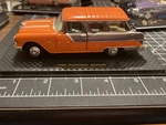 Road Champs 1955 Pontiac Safari Orange W/case. Fixed Price $9.10.