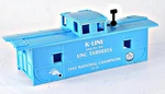 K-line University Of North Carolina Tarheels Championship Caboose (shell Only). Fixed Price $8.87.