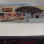 Dickensville Collectables Christmas Train Starter Set Musical Station House. Fixed Price $28.00.
