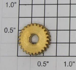 Lionel 726-125 Brass Worm Wheel Bevel Gear (10). Fixed Price $50.00.