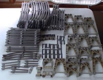 Vintage Train Lot Of 68 Lionel Gauge Track + Risers And Ctc Lockon. Fixed Price $60.00.