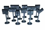 Lionel 6-22358 R.r. Railroad Yard Plastic Sign Lot Of 12. Fixed Price $5.99.