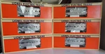 Lionel California Zephyr 15 Aluminum Car Passenger Set New 6-19122 19127. Fixed Price $400.00.