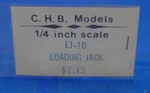 Scale ON30 1/48 Logging Loading Jack Detail Parts C.h.b. Models LJ-10 Chb. Fixed Price $11.95.