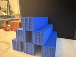 6 Ho Scale 40 Ft Shipping Container. Fixed Price $13.26.