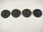 Lionel 773-22X Flanged Wheel W/ Crank Pin: 1950, Two Pcs, Nos, C-8, Ln. Fixed Price $18.75.