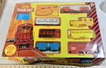 Zayre 8406 Diesel Hauler Train Set, Battery Operated Box - Made Hong Kong (c). Fixed Price $50.00.