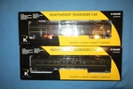 K-line K-4880F Pennsylvania Brunswick Limited 2 Pack 15" Baggage & Pullman. Fixed Price $125.96.