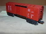 Marx 147815 Tuscan Rock Island Boxcar - Limited Color M61. Fixed Price $85.00.
