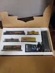 Ho Scale Harley Davidson # 99214-88Z Limited Train Set W/BOX--BW2. Fixed Price $199.00.