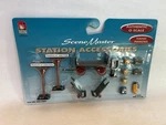 Life-like Trains 433-1853 Scene Master Station Accessories Gauge Nip. Fixed Price $19.99.