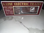 K-line O/027 Gauge Western Pacific Boxcar. Fixed Price $32.00.