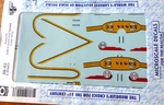Microscale Decal #48-43 Santa Fe And E-unit Diesels 2 Sheets. Fixed Price $11.75.