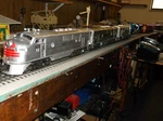 Lionel Locomotives Gauge Burlinton Diesel 8062 8064 8066. Fixed Price $325.00.
