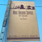 Vtg Walthers Ho Gauge Catalog Lionel Flyer Marx Toy Train Pre War 1940 Book!. Fixed Price $19.95.