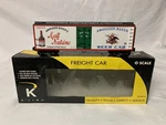 K-line Anheuser Busch Beer 40 Wood Side Reefer Car! Scale Budweiser. Fixed Price $49.99.