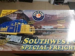 Lionel Santa Fe Gauge Freight Train Set 1:48 W/ Lights Sound 6-30022. Fixed Price $279.00.