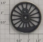 Lionel 28062-621 Gold 700E Hudson Blind Drive Wheel With Traction Tire. Fixed Price $14.00.
