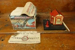 Marx Automatic Grade Crossing Signal Man W/ Original Box - Very Clean Untested. Fixed Price $49.95.