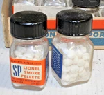 Lionel Postwar Sp Smoke Bottle (1 Of Pellets). Fixed Price $19.95.