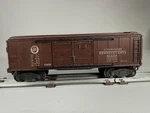 Vintage Lionel Trains No. 61100 Pennsylvania Automobiles Box Car Double Door. Fixed Price $15.00.