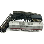 Vintage Louis Marx Santa Fe Diesel Train Set With Transformer 1249 & Track. Fixed Price $57.85.