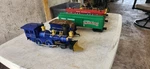 Lionel Great Western Lincoln Logs Train Set Locomotive And Cars 6-30106. Fixed Price $180.00.