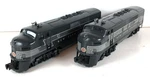 Lionel No. 2354 New York Central F-3 "a-a" Diesel Locomotive, Gray. Fixed Price $350.00.