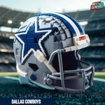 Football Mini Helmet Block Set Nfl Collectibles For Fans & Kids. Fixed Price $49.74.
