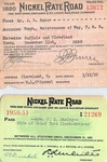 Nickel Plate Ny Chicago St Louis Railway Railroad Pass 2 Items. Fixed Price $7.00.