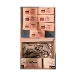 Gem City Amusements 294-9109 Draft Horses 1/4" Gray Plastic Model Kit. Fixed Price $30.00.