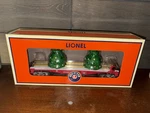 Lionel Gauge Christmas Tree Flat Car 2128060 Blinking Lights With Original Box. Fixed Price $149.99.