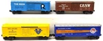 Lionel Gauge Assorted Boxcars: 9783, 9781, 9782, 9786 4. Fixed Price $53.19.