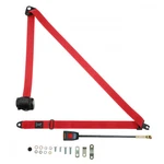 Front Automatic Seat Belt For Leyland Fc 440 Van 1968 Shape Red. Fixed Price $168.50.