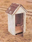 Bts Models 13005 Scale Gents & Ladies Outhouse. Fixed Price $11.99.