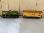 Prewar Gauge Tinplate Lionel Freight Car Lot 814 Box & 815 Tanker. Fixed Price $35.00.