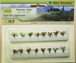 Wee Scapes 00304, Petunias, 3/8" 12PK. Fixed Price $6.00.