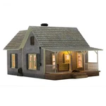 Woodland Scenics Scale Old Homestead W/lights BR5860. Fixed Price $139.74.