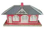 Vintage Marx Gauge Girard Whistle Station 2960 Tin Plate Lithograph 9IN 5. Fixed Price $24.77.